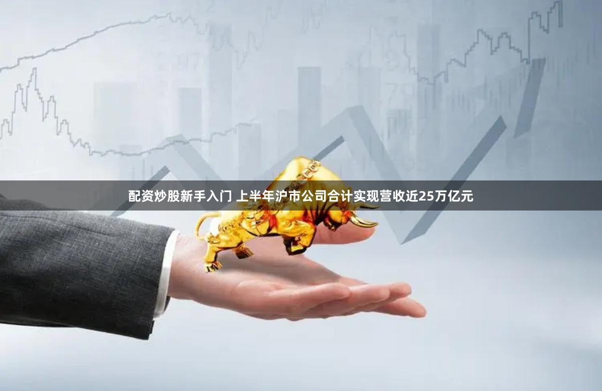 配资炒股新手入门 上半年沪市公司合计实现营收近25万亿元